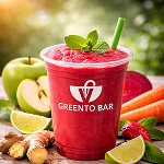 A, B, C Juice with Lime & Ginger